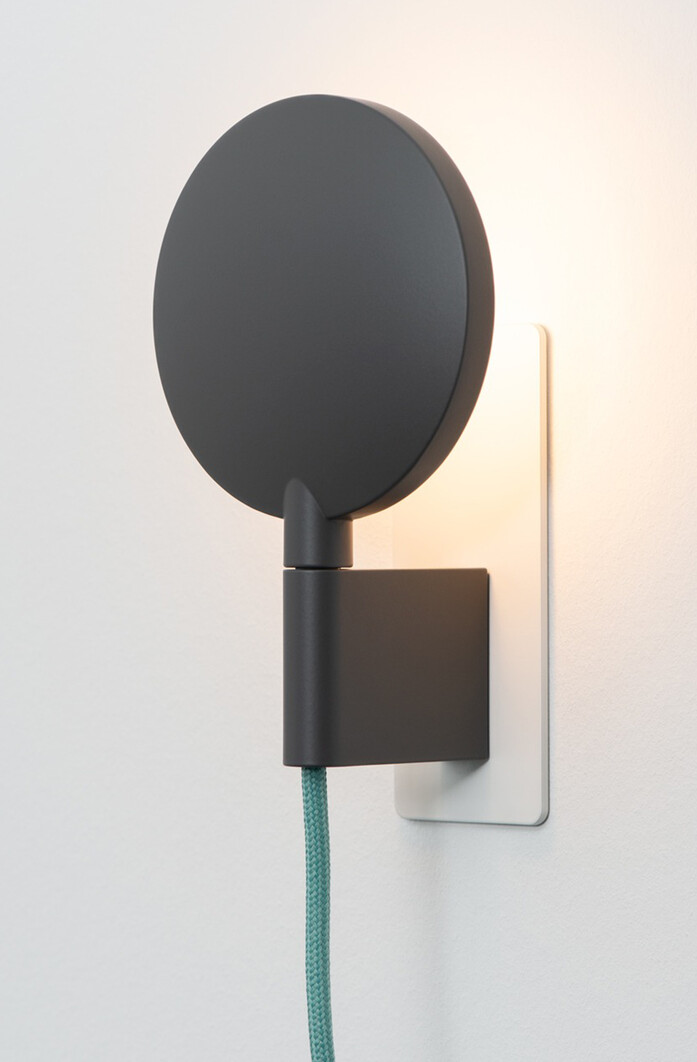 B led wandleuchte grau mint magnetleuchte maggy mag1 01