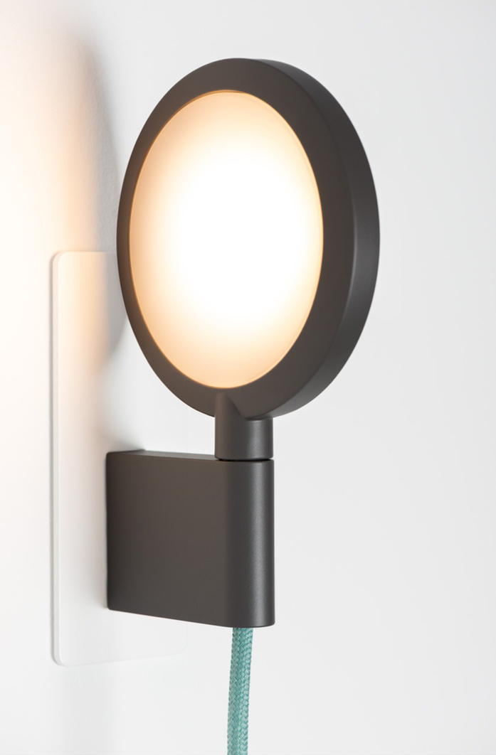 B led wandleuchte grau mint magnetleuchte maggy mag1 amb 01