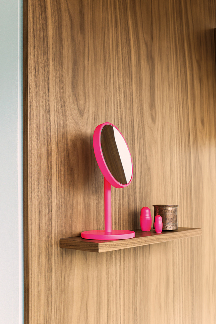 Beauty schminkspiegel neonpink schoenbuch am 1