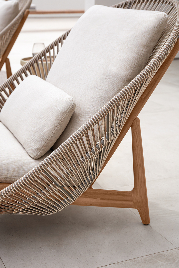 Bora lounger detail 2
