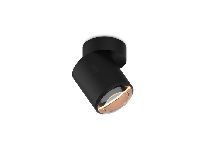 C Jet spot contour B