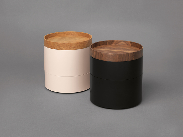 Capsule holzdosen schale vanille eiche schieferschwarz nussbaum schoenbuch fr 12