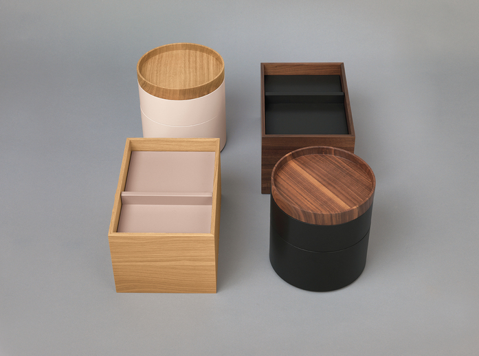Capsule holzdosen schale vanille eiche schieferschwarz nussbaum schoenbuch fr 20