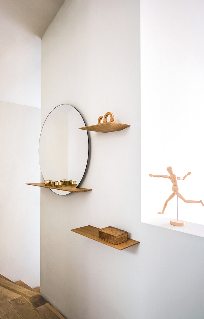 Cut spiegel ablage eiche schoenbuch swing haken eiche am 1