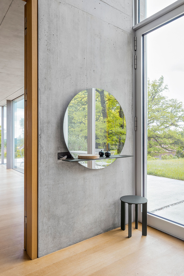 Cut spiegel mit ablage granit hans hocker granit split bowl eiche schoenbuch am 1