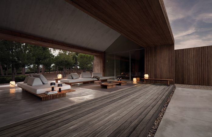 Deck lounge set 6
