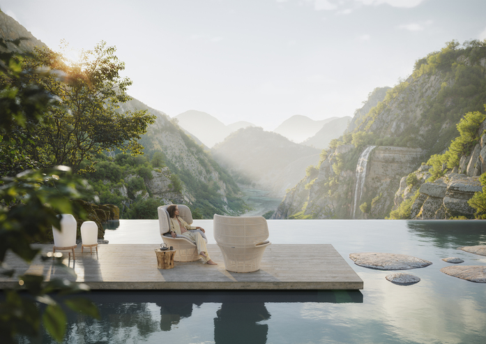 Dedon mood seashell grand