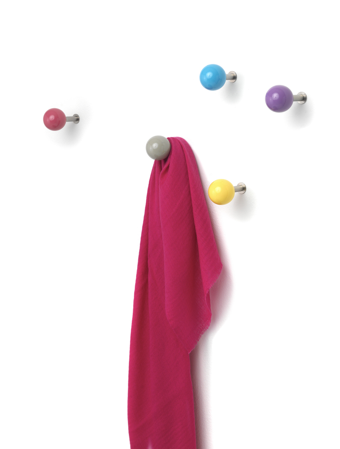 Dots wandhaken favorites gelb safari lila pink sky schoenbuch am 1