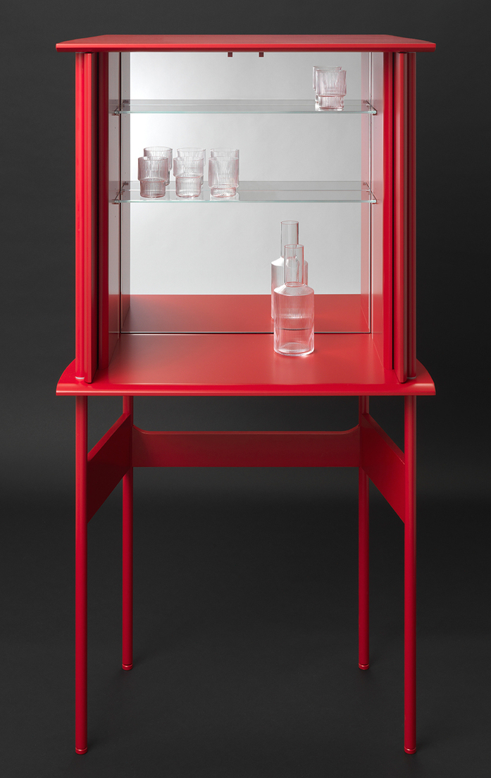 Guard barschrank hausbar tomatenrot schoenbuch fr 5
