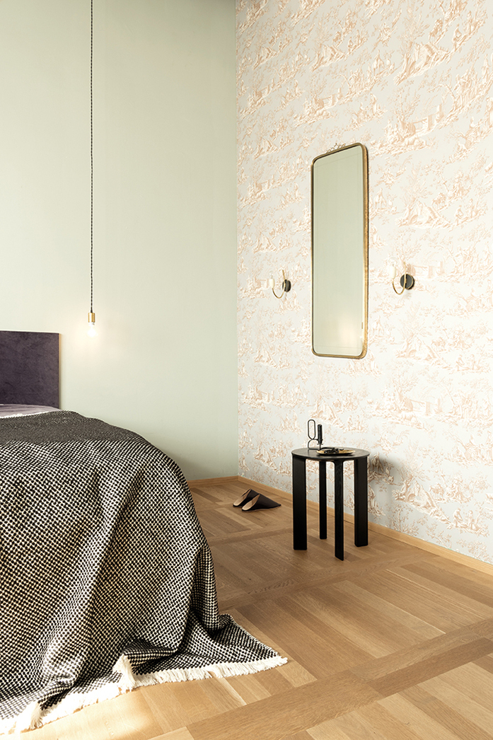 Hans hocker beistelltisch schwarz schoenbuch am 1