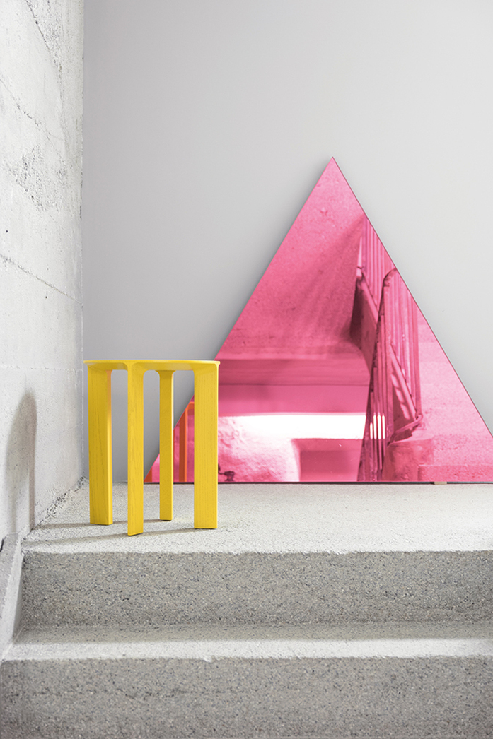 Hans hocker beistelltisch zitrusgelb schoenbuch am 1