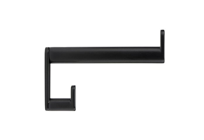Lux wandhaken garderobenhaken black schoenbuch fr 1