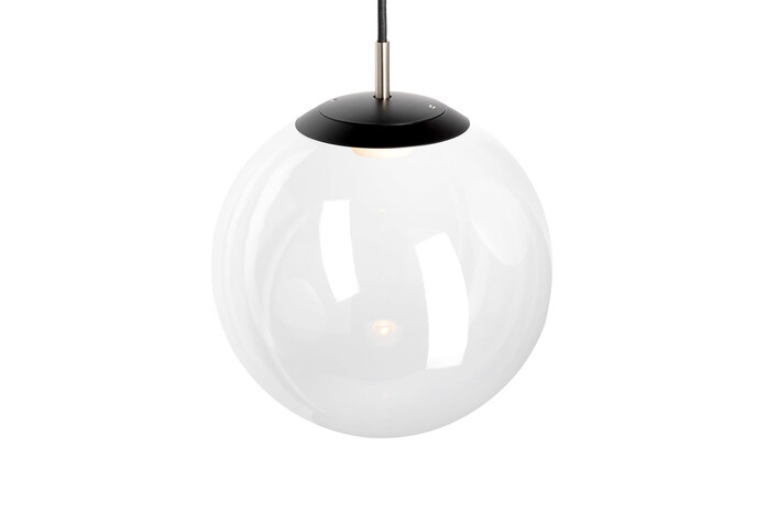 Mawa glaskugelleuchte led klar schwarz 03