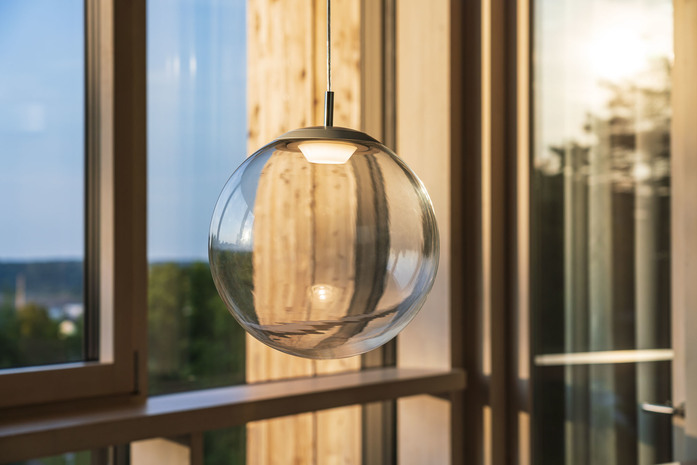 Mawa glaskugelleuchte led klar waldkliniken eisenberg foto stefan wolf lucks ambiente 11 HR