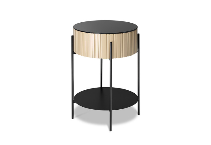 Mueller TWIST04 high Beistelltisch 1001 9005 F2