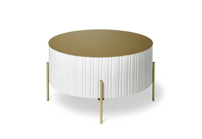 Mueller TWIST05 big Couchtisch 9003 messing F