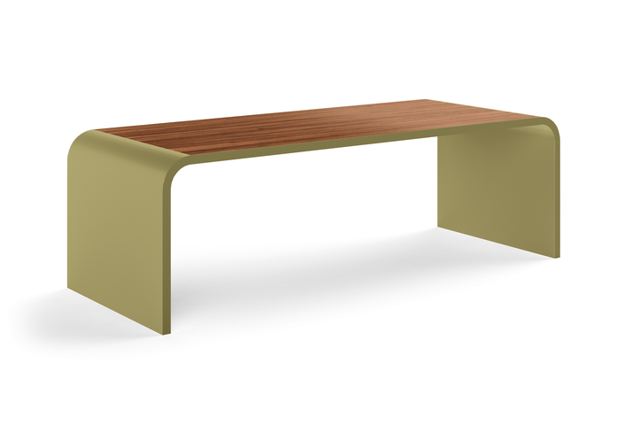 Mueller metall moebel M10 Tisch olivgelb 01