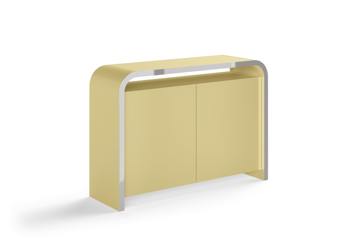 Mueller metall moebel S14 Sideboard gruenbeige 01