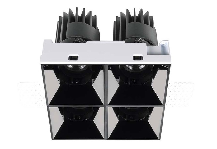 Performance XS cardan trimless quattro chrom