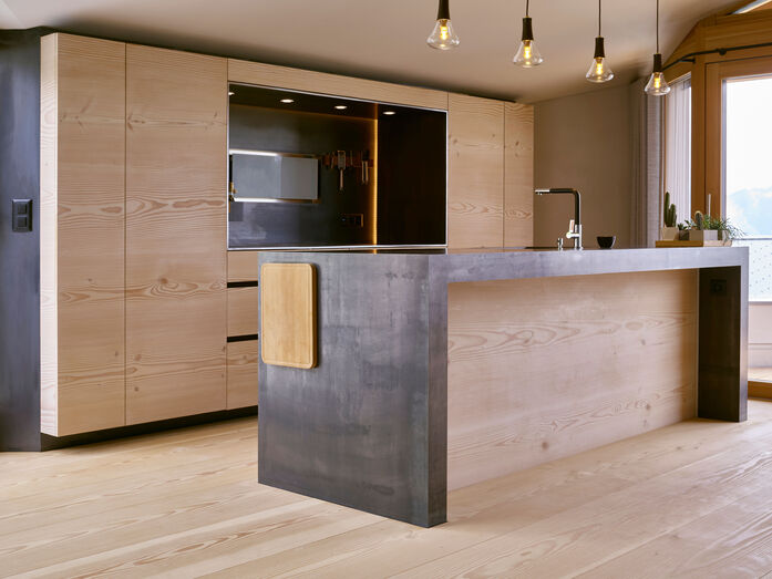 Pur natur floorboards douglas 3 layer select 21x400 350 300mm white lye white soap RL 1 7 50m Chalet Apartment Lenzerheide Bodo Mertoglu 8280 x 6208