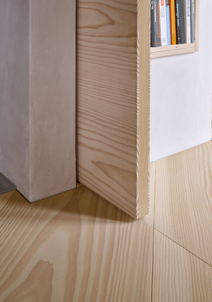 Pur natur floorboards douglas 3 layer select 21x400 350 300mm white lye white soap RL 1 7 50m Chalet Apartment Switzerland 22 Bodo Mertoglu 5821 x 8280
