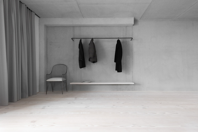 Pur natur floorboards douglas select natur solid 28x350mm white lye white soap RL 2 5m Privat House Leinfelden Echterdingen Luxhaus Julian Holzwarth 09