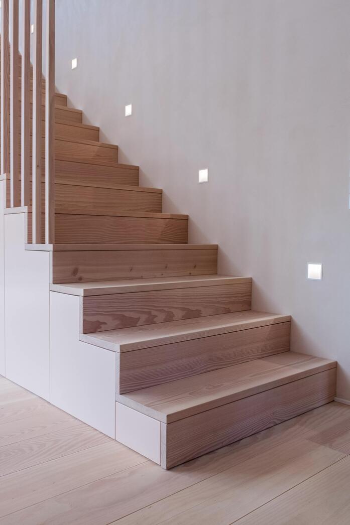 Pur natur floorboards douglas solid select 20x200mm RL 2 5m Residential Home Berlin 4000 x 6000