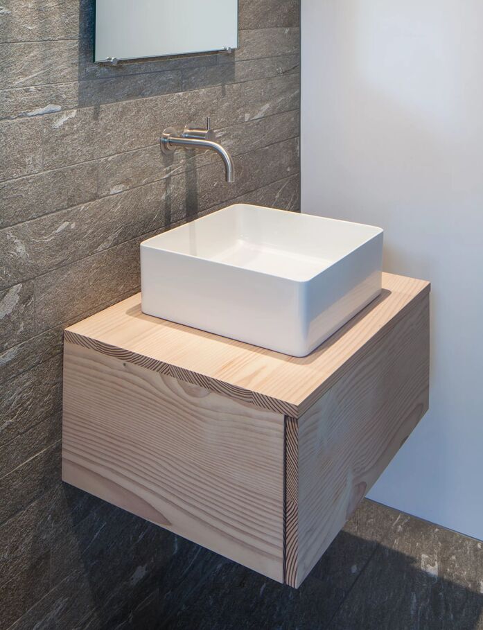 Pur natur floorboards douglas solid select 28x300mm white lye white soap FL 4 12m Residential Home Switzerland 37