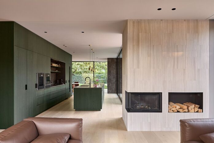 Pur natur floorboards oak 3 layer select 21x300mm RL 2 5m Raw wood effect Private Home Munich Jacob Spreng Architekten Stephanie Thatenhorst Interior Jonathan Sage 8256 x 5504 1