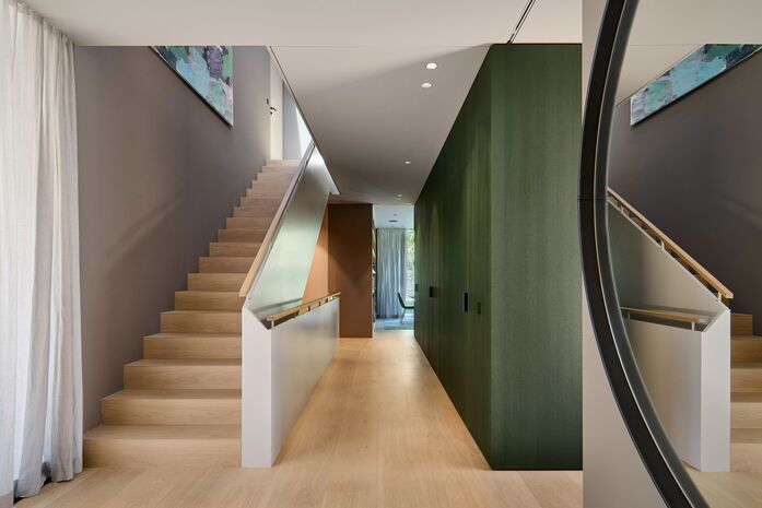 Pur natur floorboards oak 3 layer select 21x300mm RL 2 5m Raw wood effect Private Home Munich Jacob Spreng Architekten Stephanie Thatenhorst Interior Jonathan Sage 8256 x 5504 2