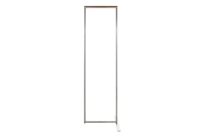 Skid garderobenstaender garderobe edelstahl nussbaum schoenbuch fr 2