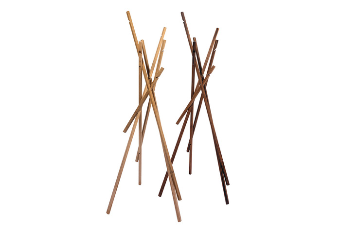Sticks garderobenstaender garderobe eiche nussbaum schoenbuch fr 1