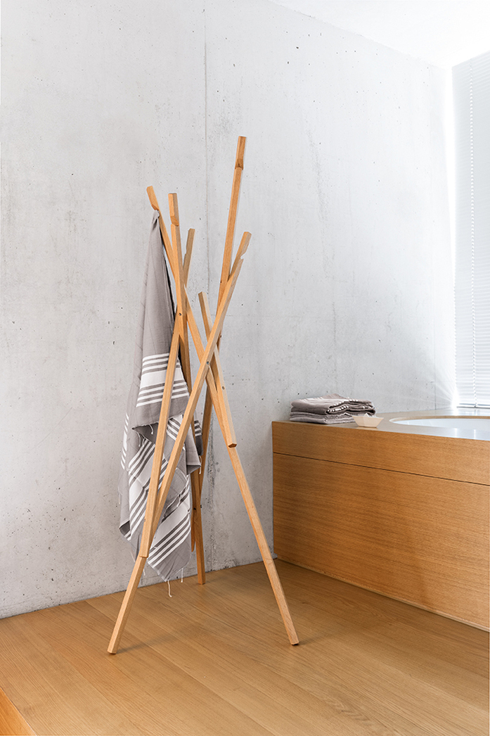 Sticks garderobenstaender garderobe eiche schoenbuch am 1