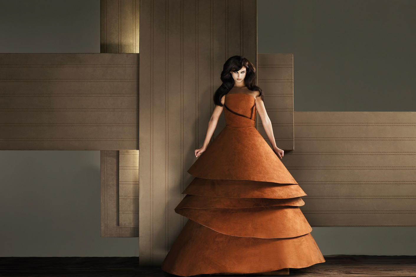 Antelope Chinchilla & Ginger Stripe 17042