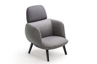 Betty Lounge with headrest  by  Maxdesign