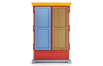 Paper Patchwork Schrank