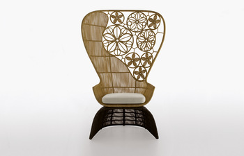 CRINOLINE Sessel hoch