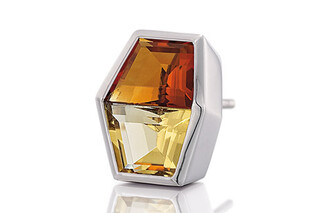 Dome earrings  by  Biegel