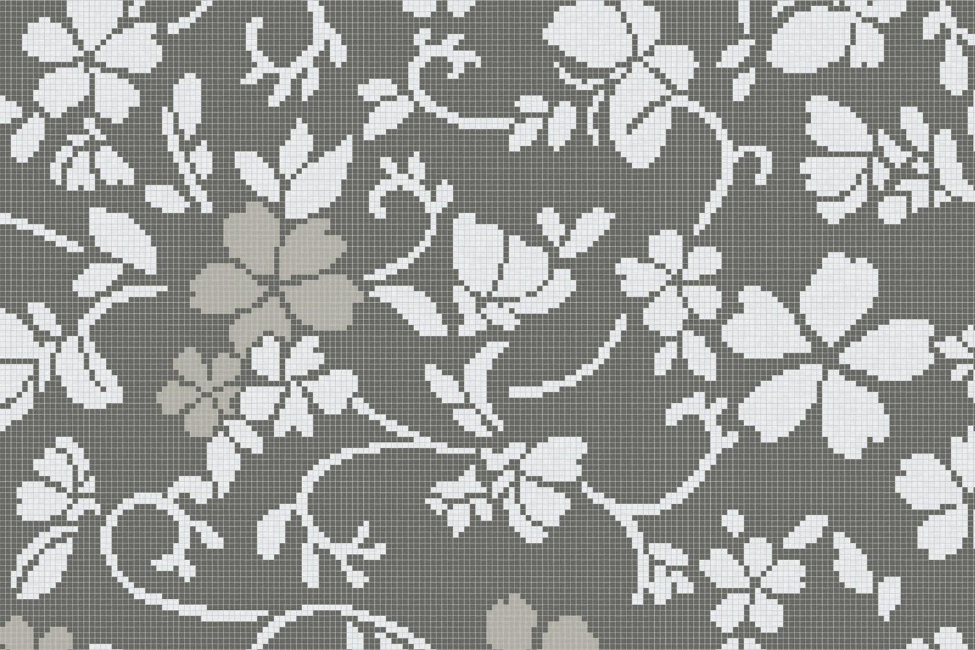 Hana Flower Grey B 1
