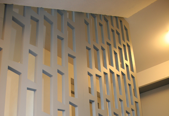 Mdf Perforation Stair Rail Arpartement House Frauenfeld 3