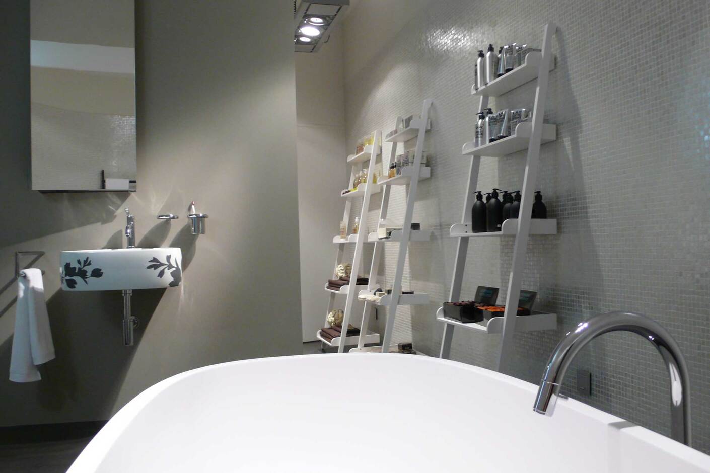 casamood vetro mosaico bianco