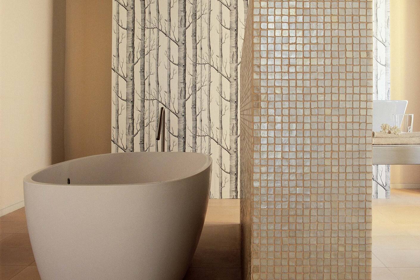 casamood vetro mosaico metalli