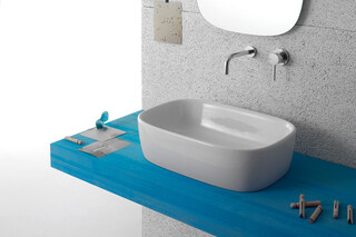 Genesis Aufsatzwaschbecken rechteckig  von  Ceramica Globo
