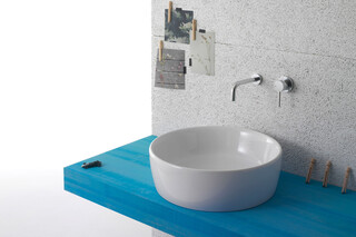 Genesis Aufsatzwaschbecken rund  von  Ceramica Globo