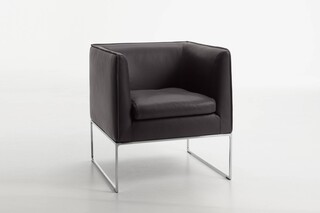 Mell armchair open base  by  COR