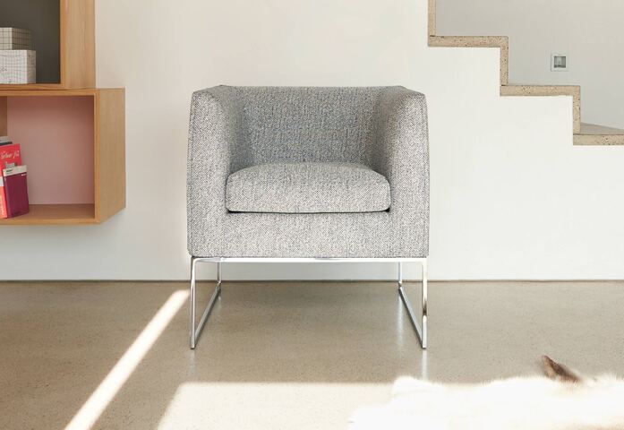 Mell Armchair Open Base 3