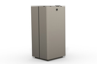 Litter bin 810 with and without ashtray  by  Benkert Bänke