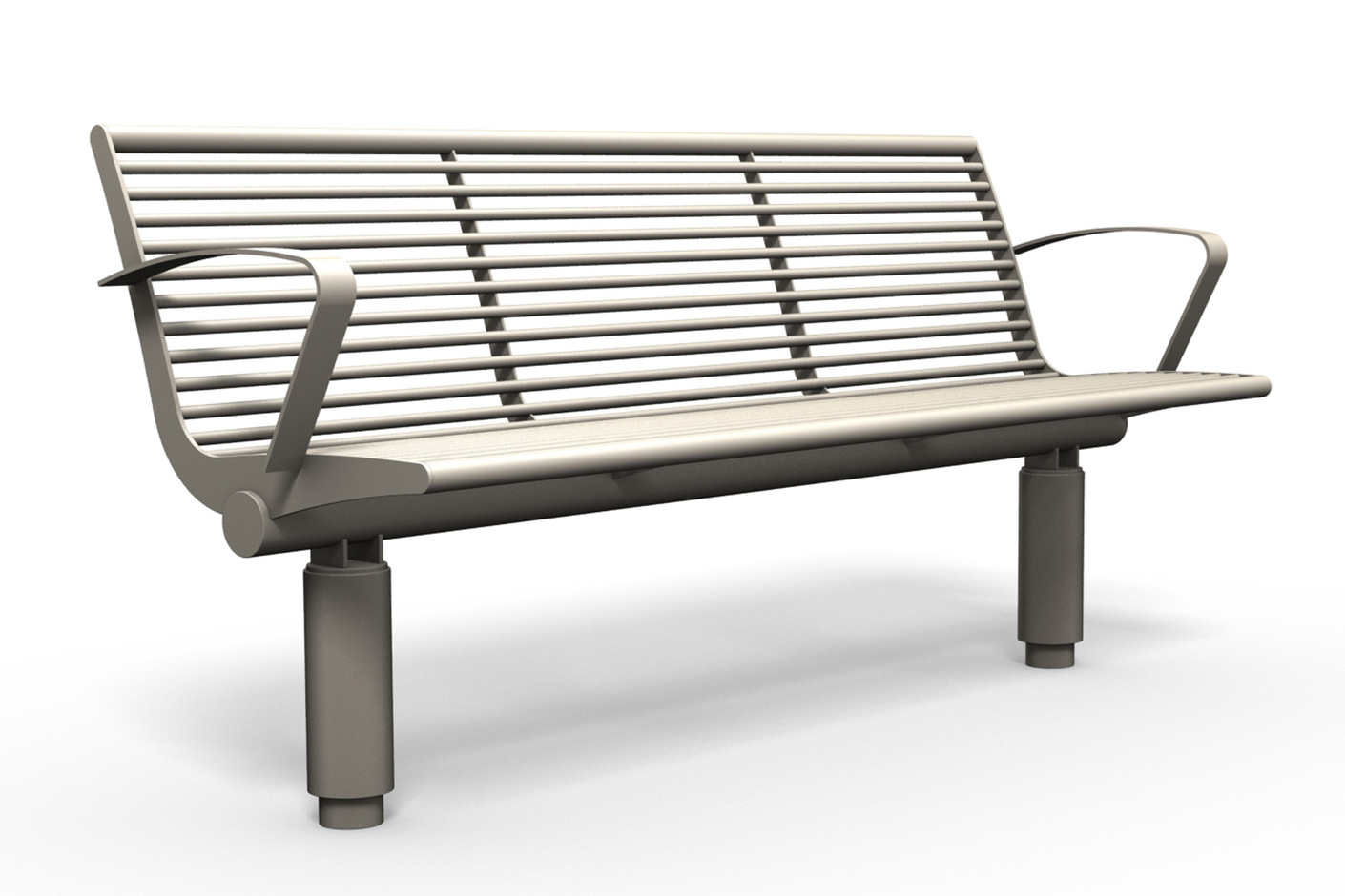 Siardo 400R Bench With Armrests 1