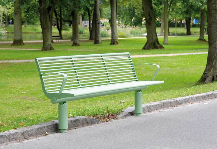 Siardo 400R Bench With Armrests 4