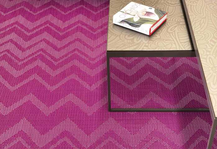 Bolon By Missoni Zigzag Aubergine 3
